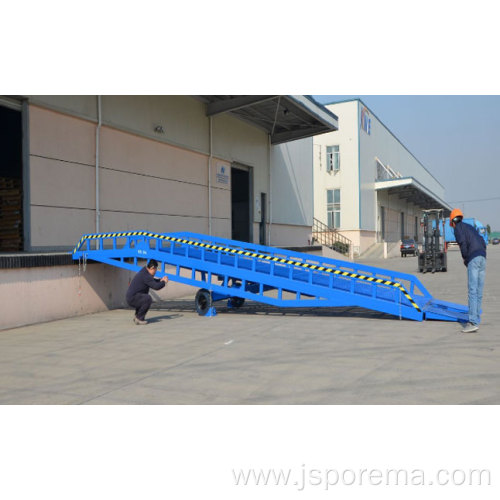 mobile yard ramps for container